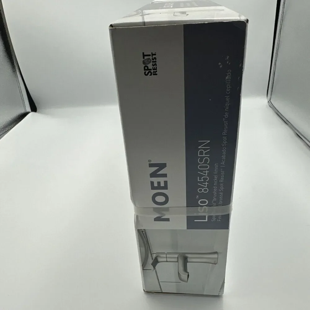 Moen Liso 84540SRN Brushed Nickel Finish Single Handle Bathroom Faucet